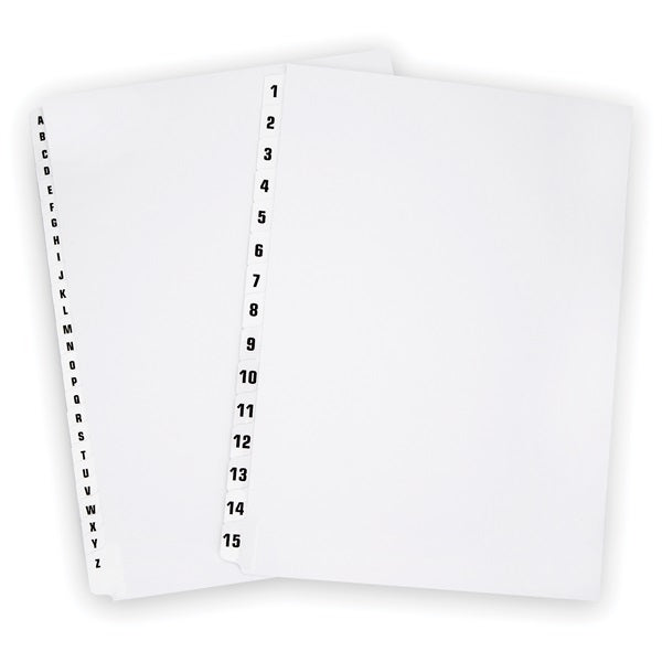 Printed Tab Dividers