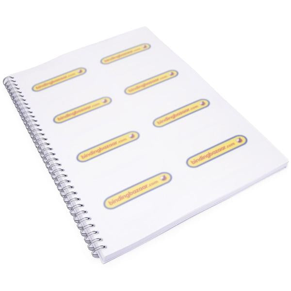Frosted Polypropylene Binding Covers