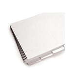 toner receptive tab dividers